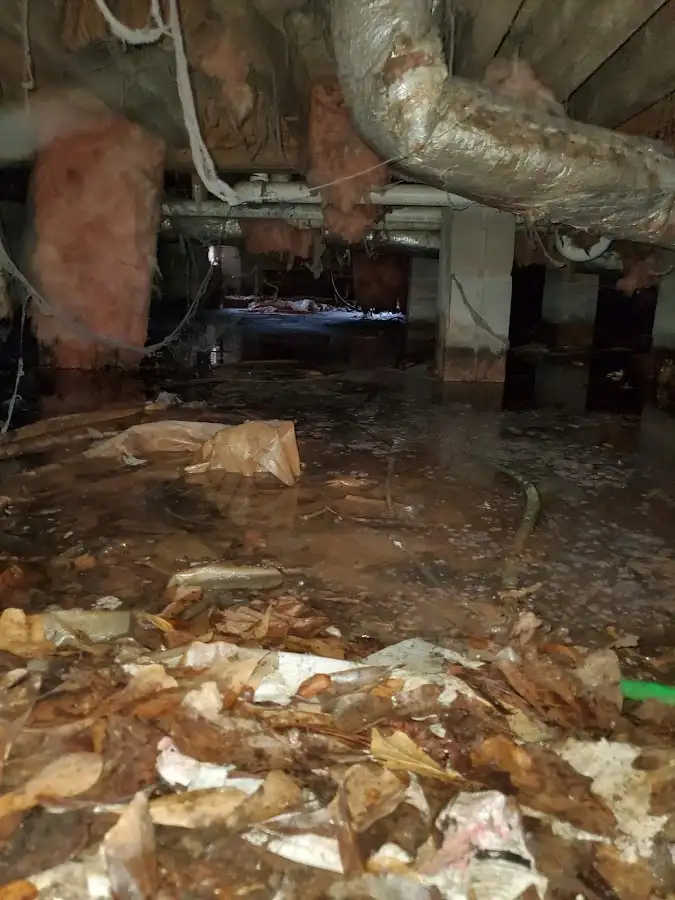 Crawl space flood assessment for Leak Detection & Repair in North Whitehall